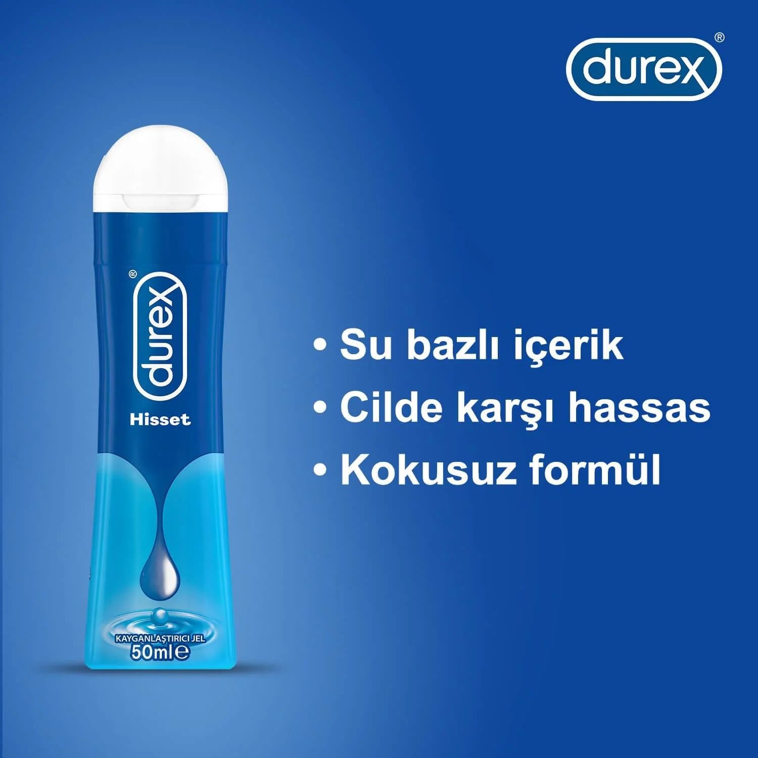 Durex Hisset Kayganlaştırıcı Jel 50 ml - Görsel 3