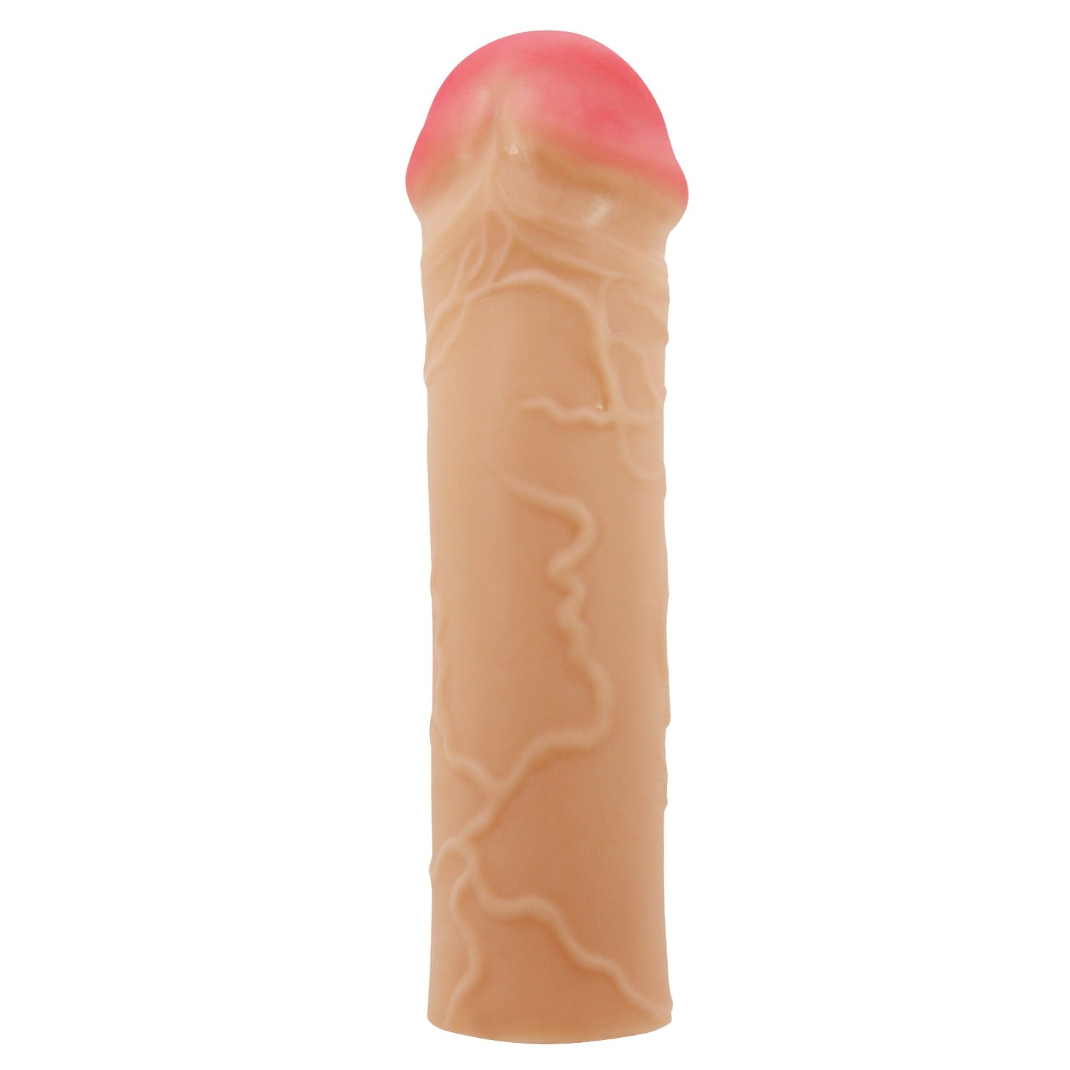Extended 2.5 cm Uzatmalı Gerçekçi Penis Kılıfı – Nile - Görsel 3