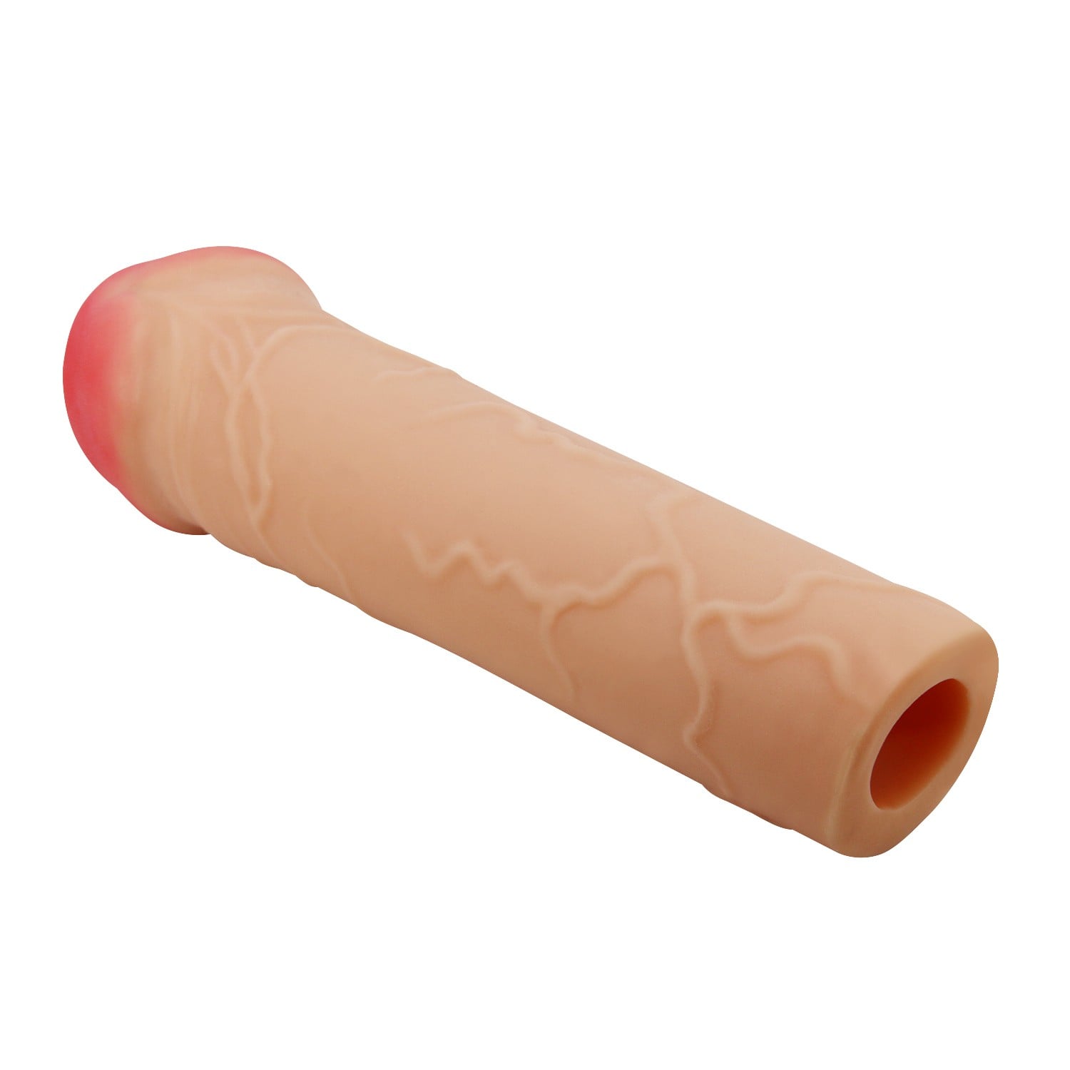 Extended 2.5 cm Uzatmalı Gerçekçi Penis Kılıfı – Nile - Görsel 4