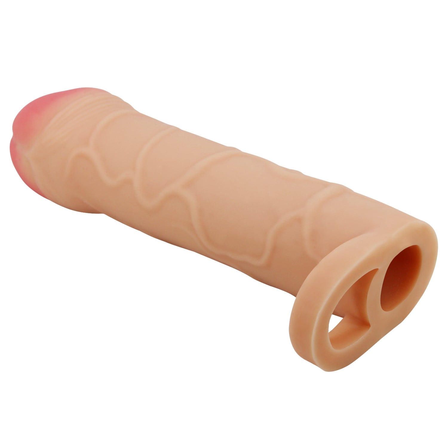 Extended 2.5 cm Uzatmalı Halkalı Gerçekçi Penis Kılıfı – Bunion - Görsel 4