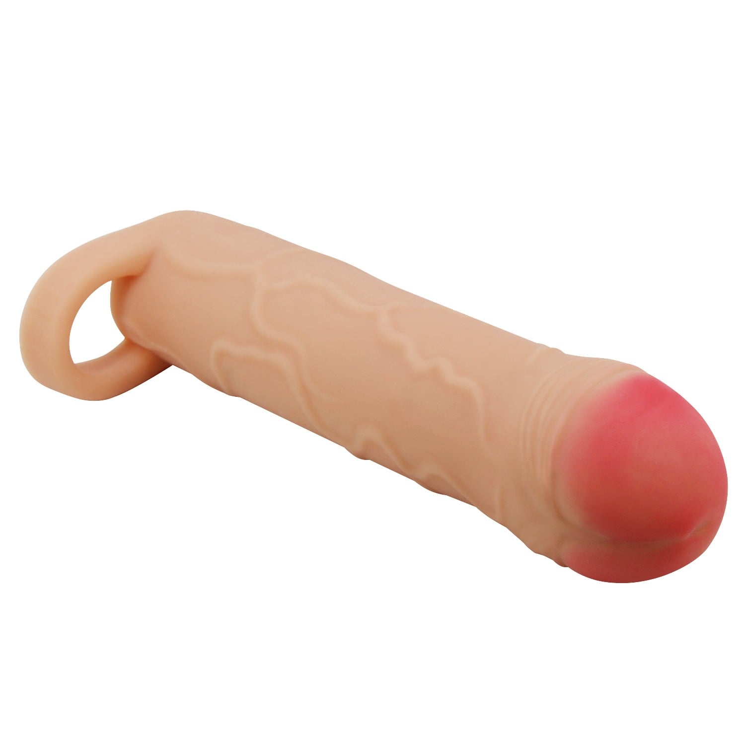 Extended 2.5 cm Uzatmalı Halkalı Gerçekçi Penis Kılıfı – Bunion - Görsel 5