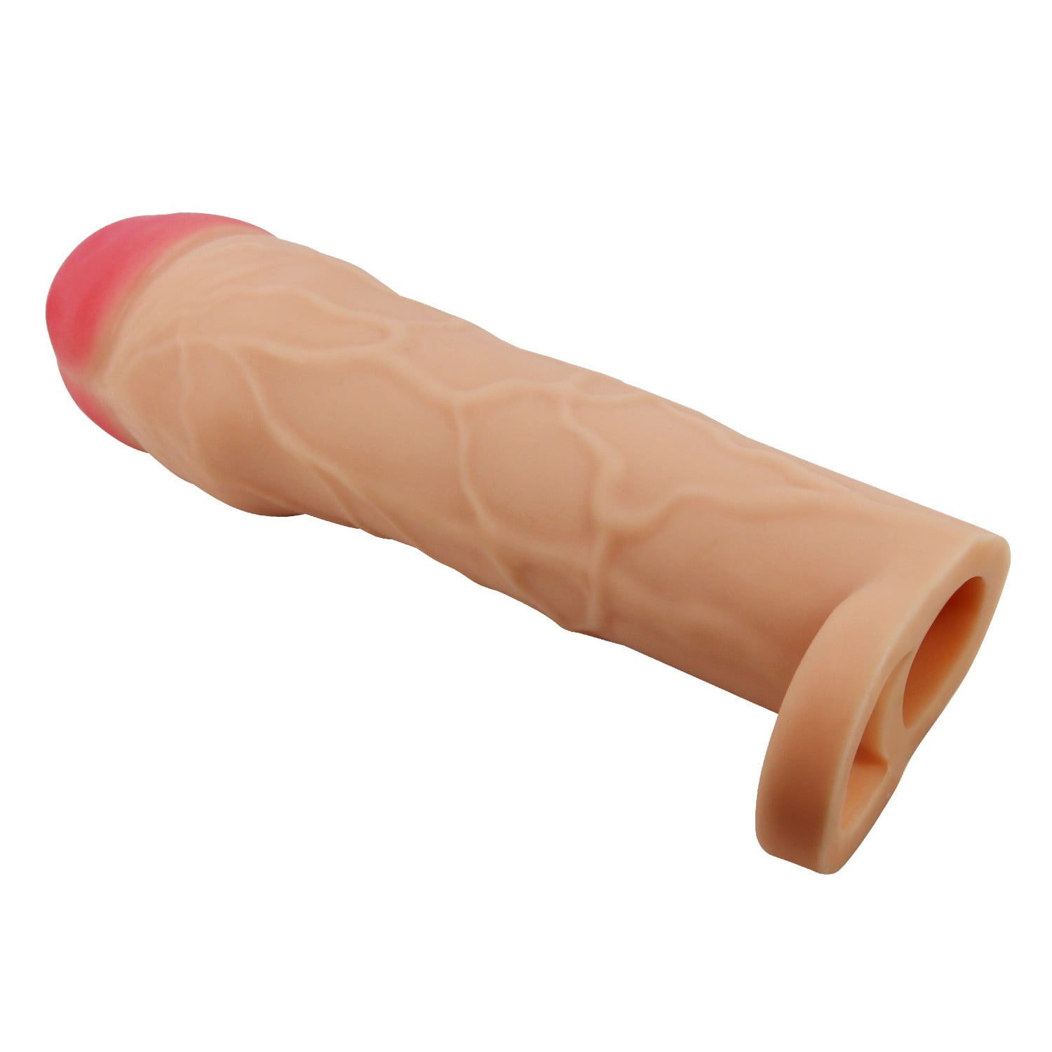 Extended 5 cm Uzatmalı Halkalı Gerçekçi Penis Kılıfı – Hani - Görsel 4