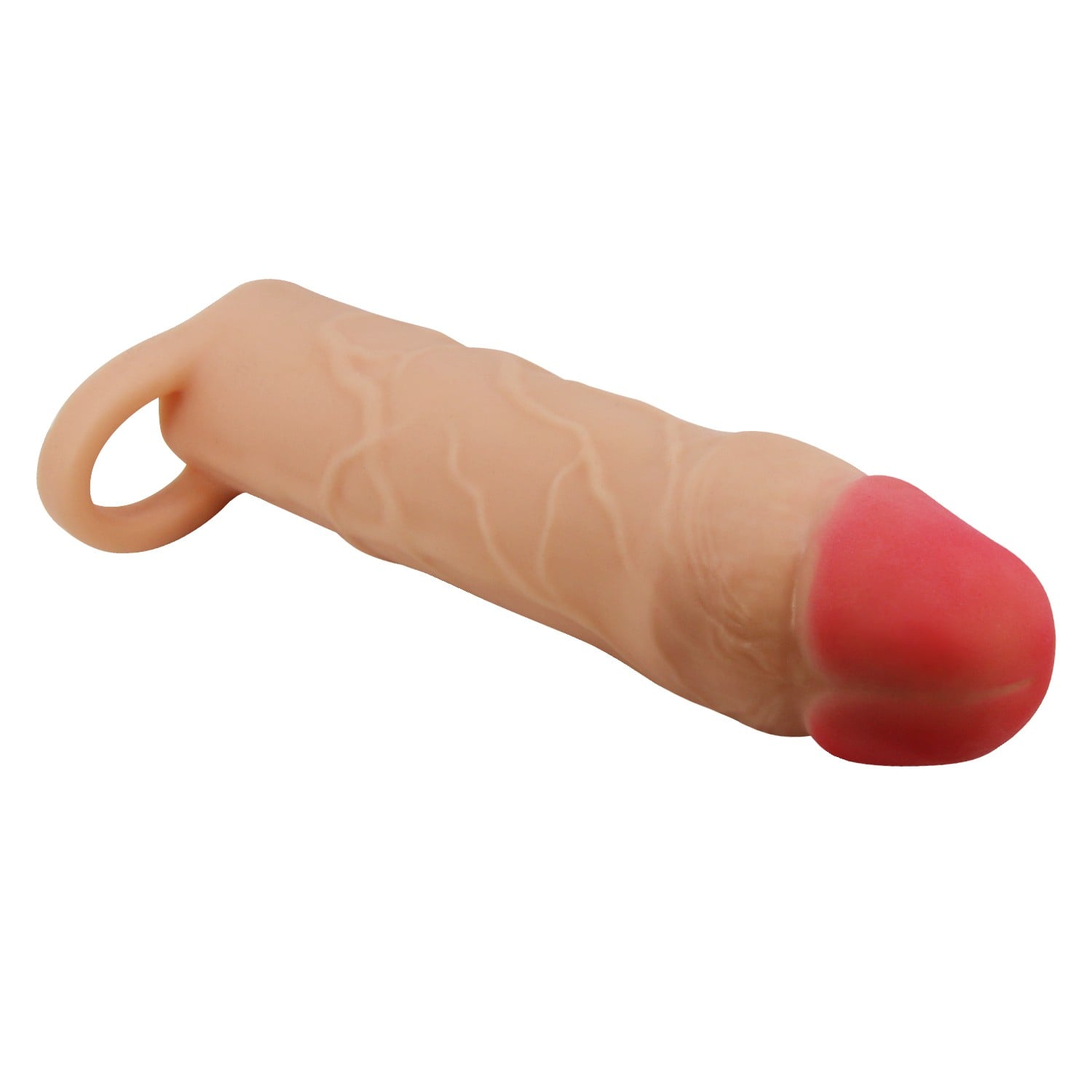 Extended 5 cm Uzatmalı Halkalı Gerçekçi Penis Kılıfı – Hani - Görsel 5