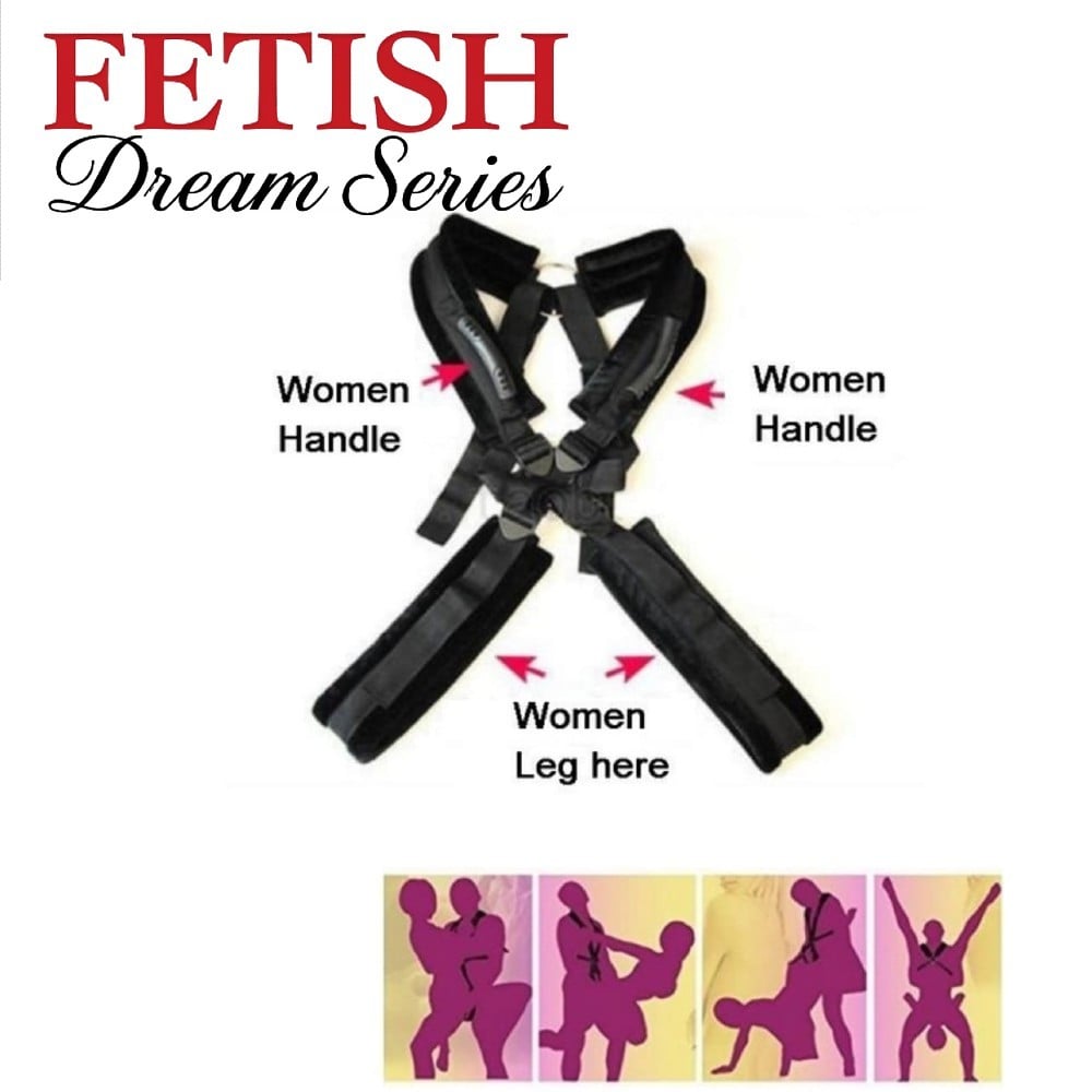 Fetiş Dream Ayarlanabilir Pozisyon Askısı – Sex Swing - Görsel 4