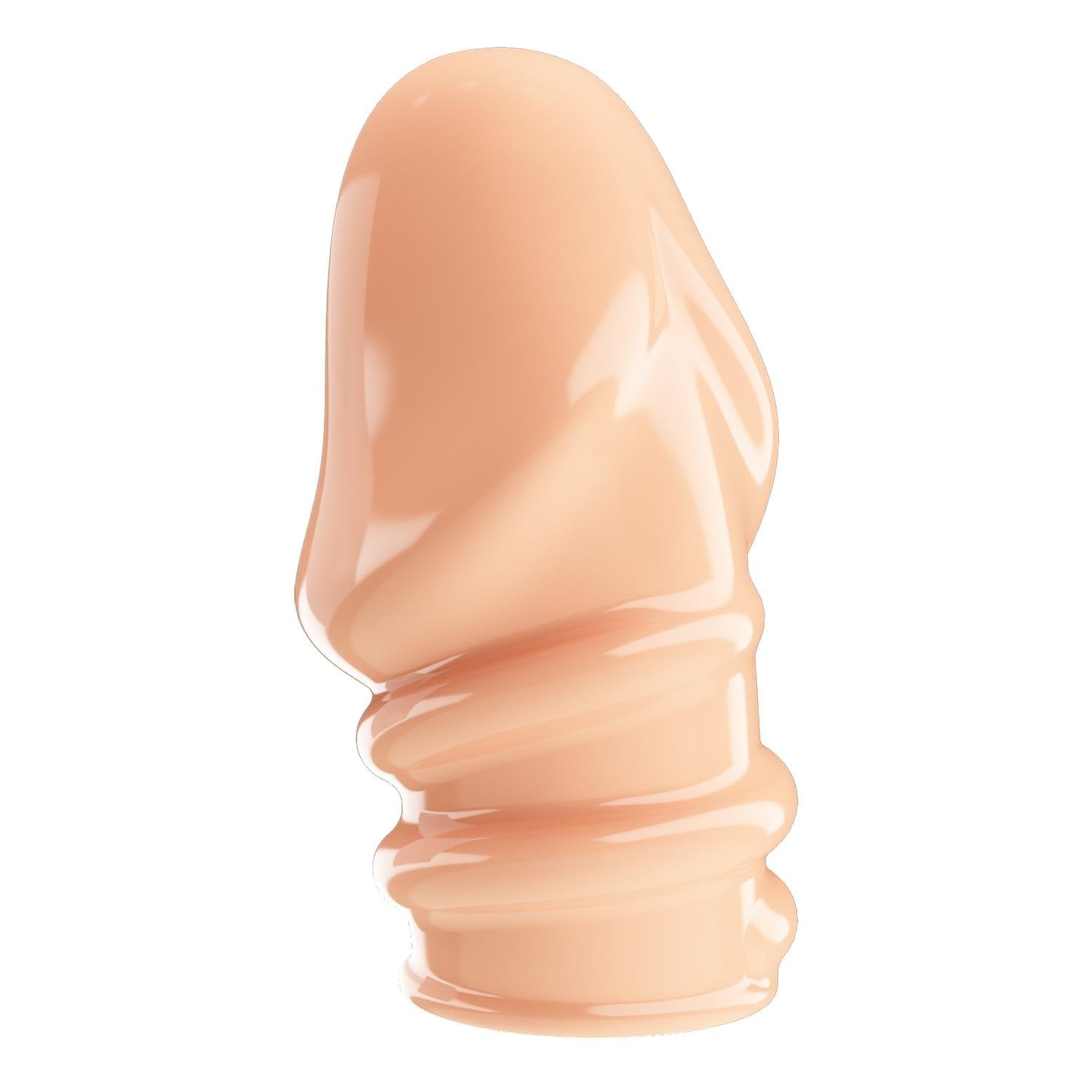 Kalınlaştırıcı Ten Rengi Penis Kılıfı - Jeremy - Görsel 3