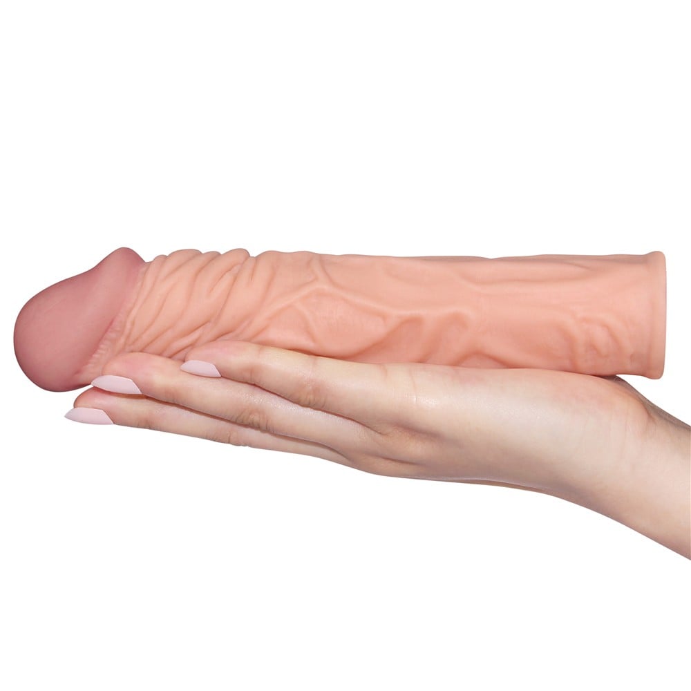Belden Bağlamalı 28 cm Titreşimli Gerçekçi Kalın Dildo Penis - Alex - Görsel 5
