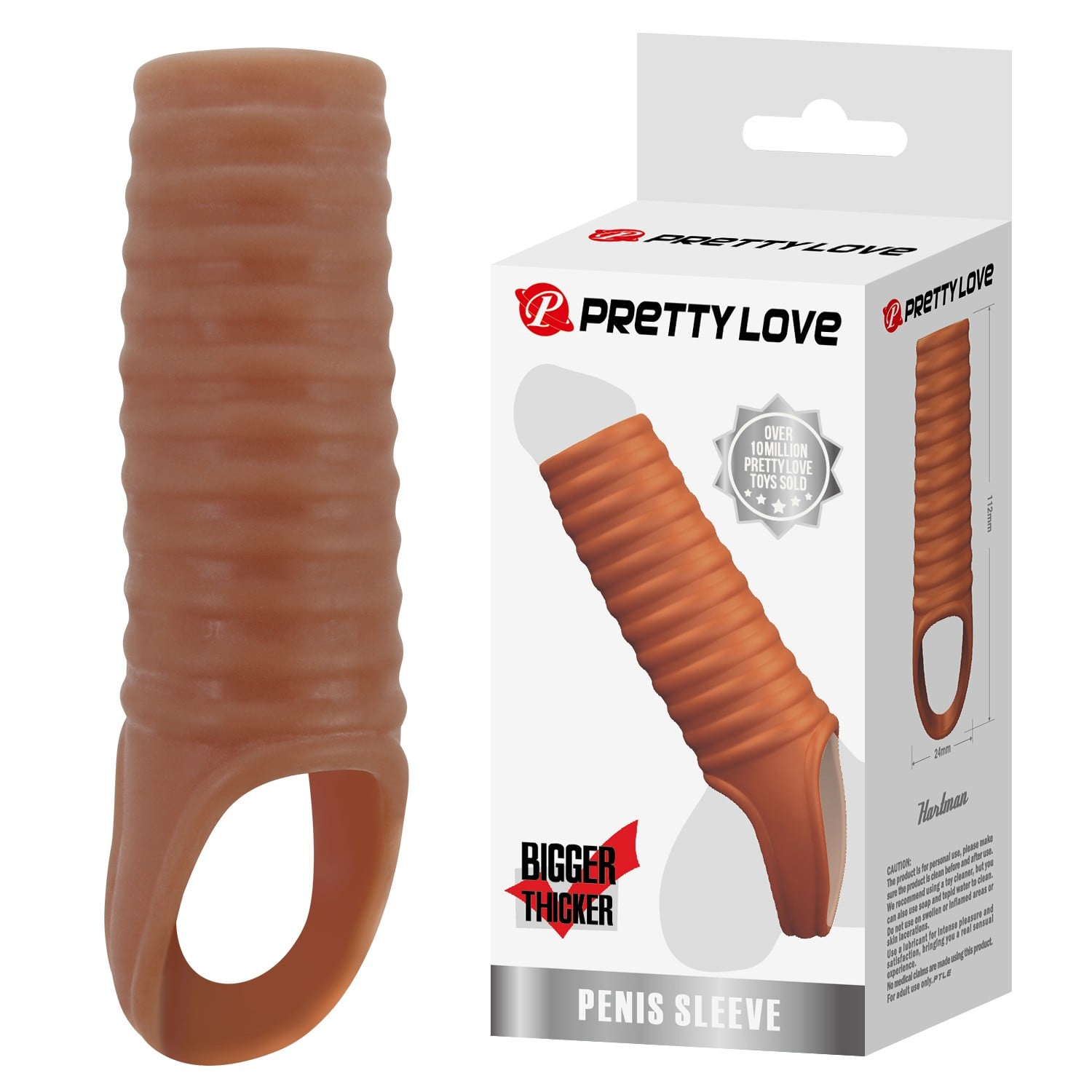 Ribbed Dokulu Penis Kılıfı – Hollman