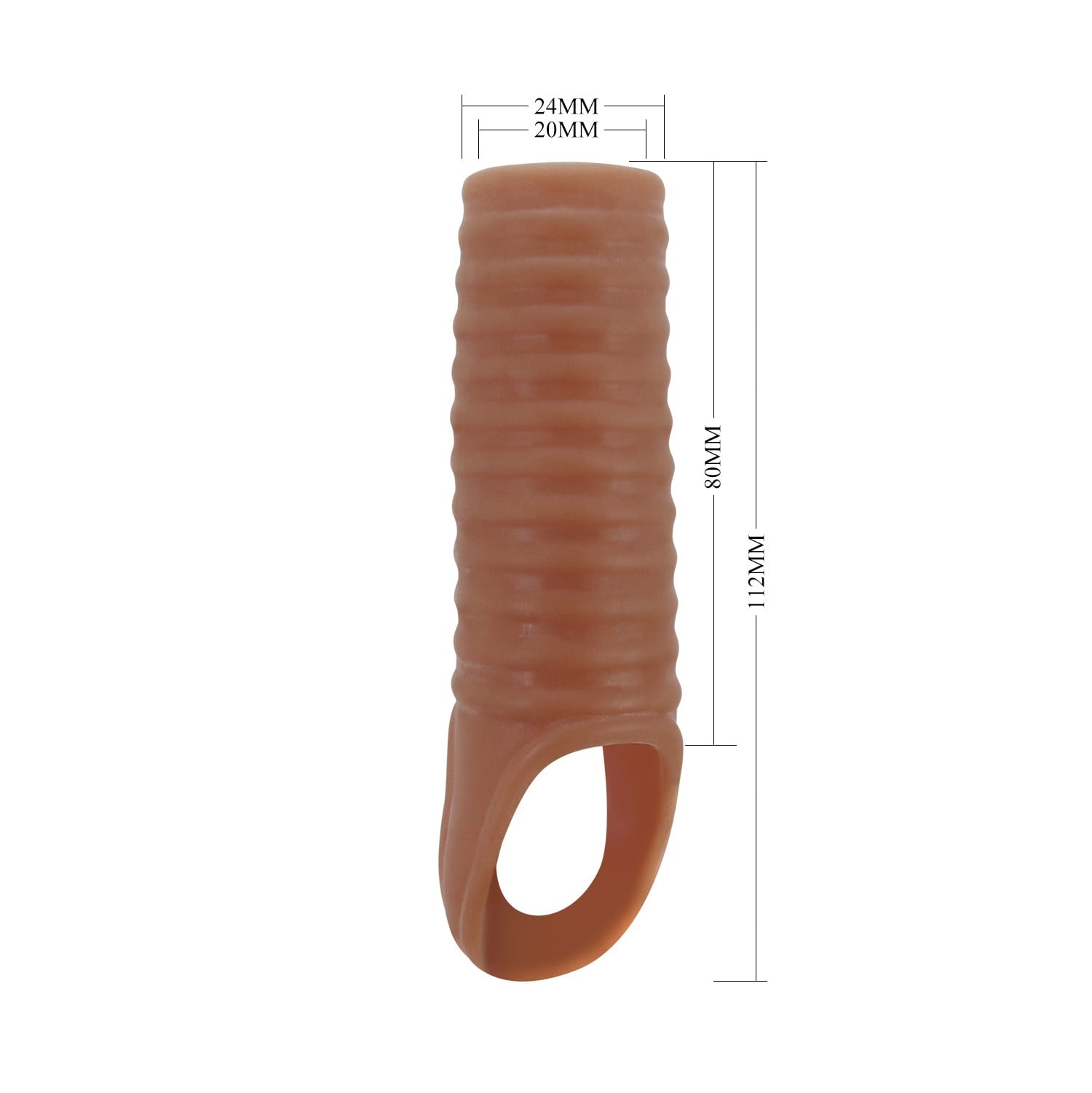 Ribbed Dokulu Penis Kılıfı – Hollman - Görsel 7