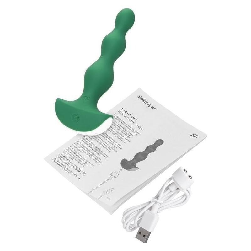 Satisfyer Lolli-Plug 2 Green Titreşimli Anal Plug - Görsel 4