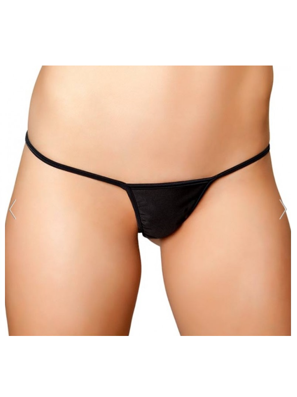 Bouquet Bouqtique Fantezi Siyah Lame String Tanga BQT351288