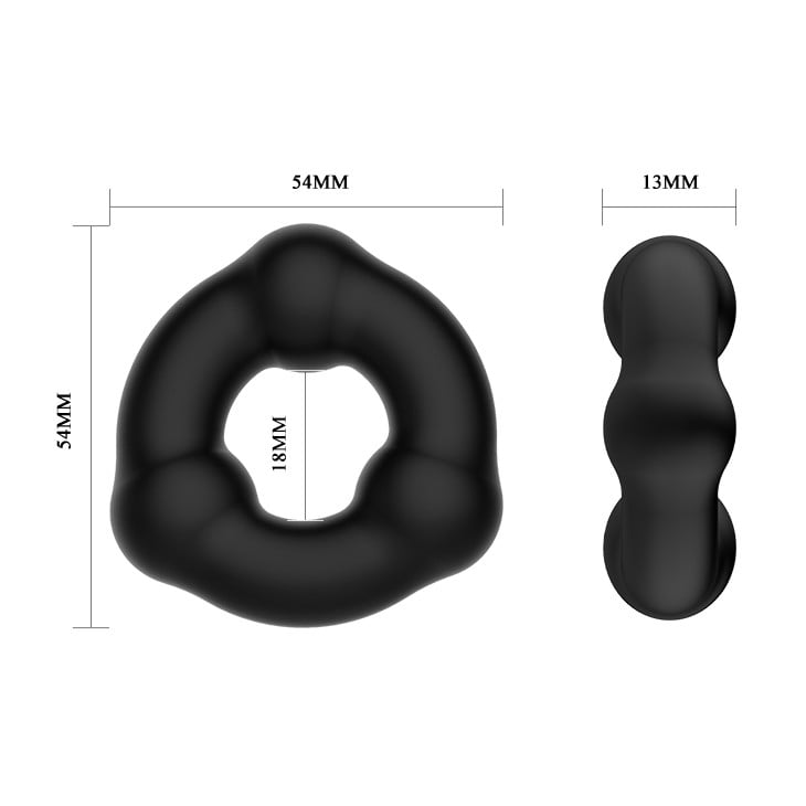 Süper Yumuşak Silikon Ergonomik Penis Halkası – Super Soft Cock Ring - Görsel 6