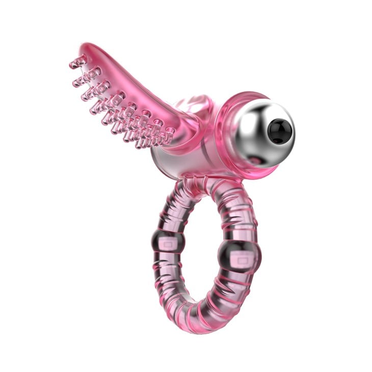 Titreşimli Klitoris Uyarıcılı Esnek Penis Halkası – Sweet Vibro Ring - Görsel 2