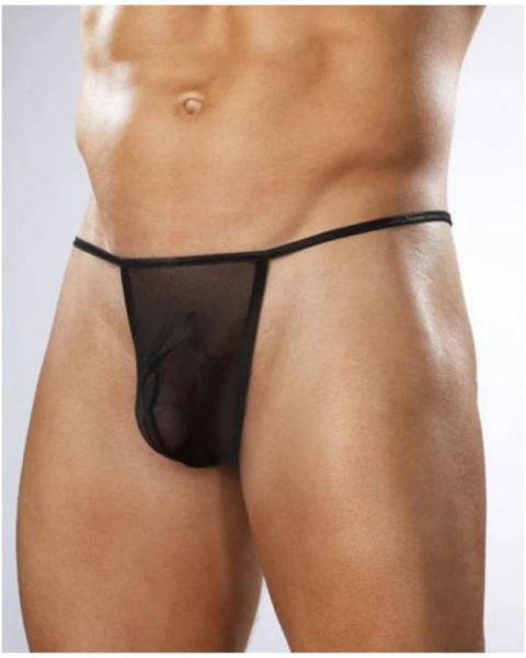 Bouquet Bouqtique Fantezi Transparan Seksi Tül  Erkek String BQT354600