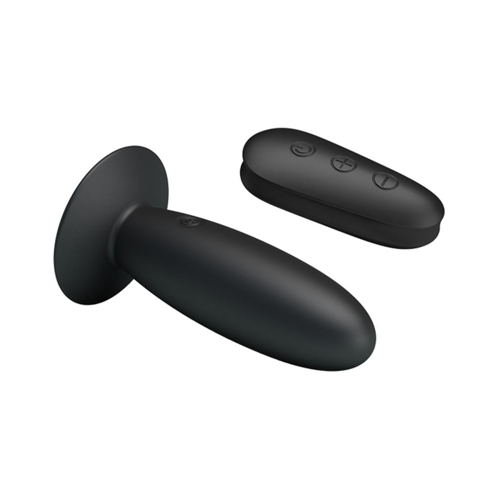 USB Şarjlı 12 Titreşim Modlu Uzaktan Kumandalı Vibratör & Anal Plug - Görsel 4