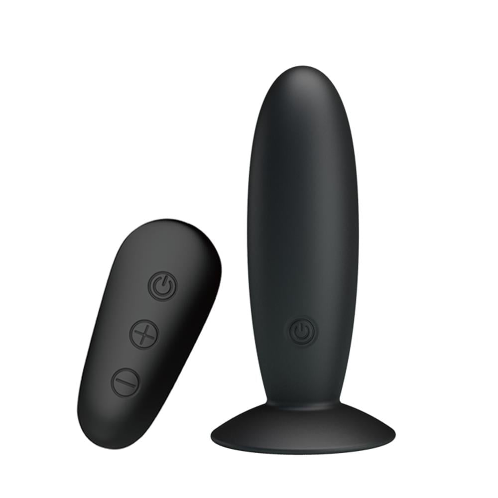 USB Şarjlı 12 Titreşim Modlu Uzaktan Kumandalı Vibratör & Anal Plug - Görsel 2