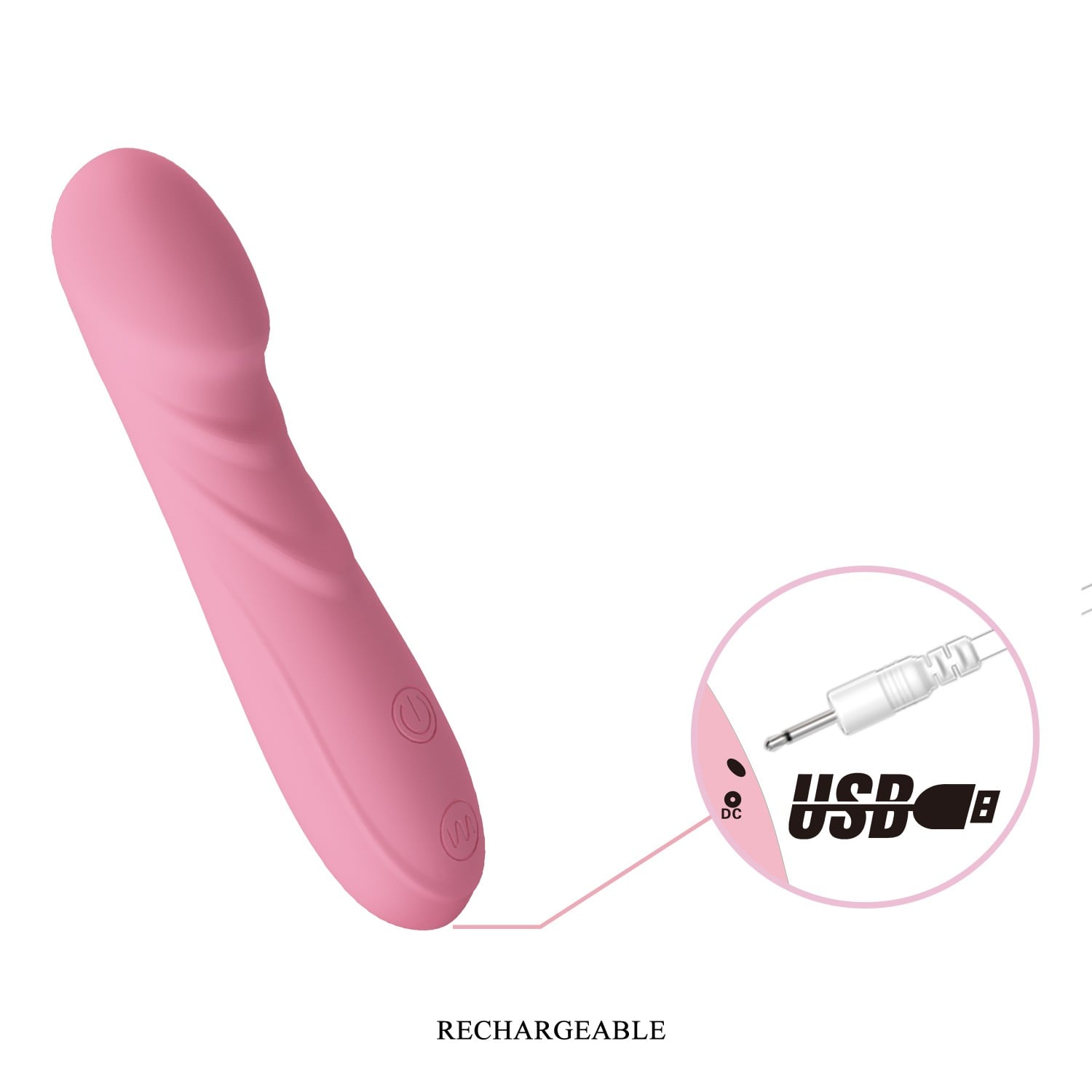USB Şarjlı 30 Titreşim Modlu Silikon G-Spot Masaj Vibratörü - Candice - Görsel 7