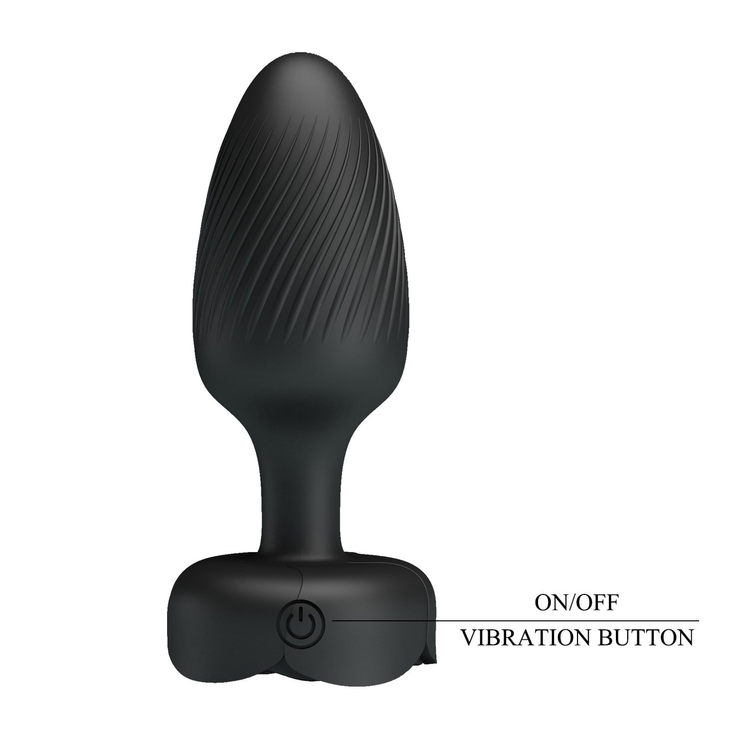 USB Şarjlı 10 Fonksiyonlu Titreşimli 5 Renk LED Işıklı Silikon Anal Plug – Varian - Görsel 5