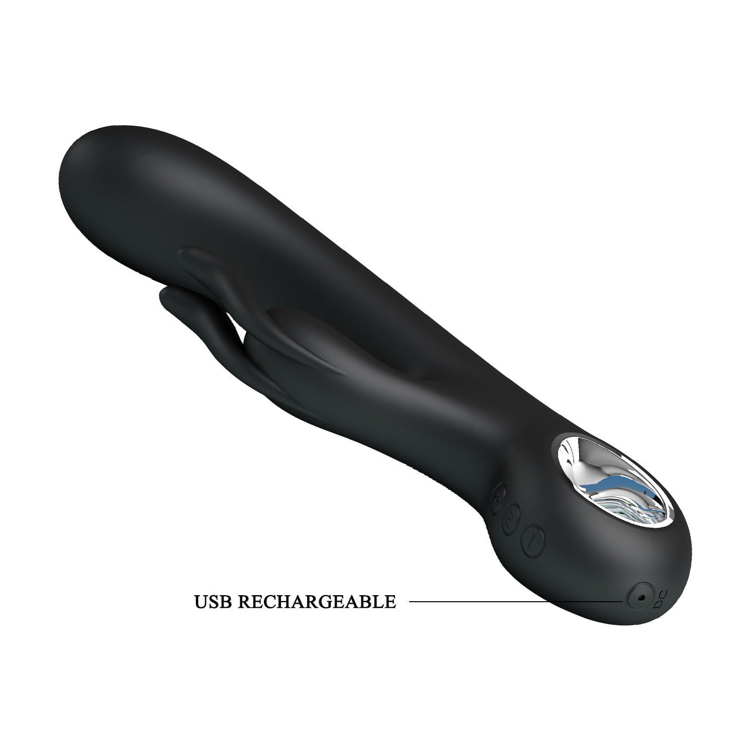 USB Şarjlı 7 Titreşim Modlu ve Isıtma Fonksiyonlu Rabbit Vibratör - Carina - Görsel 5