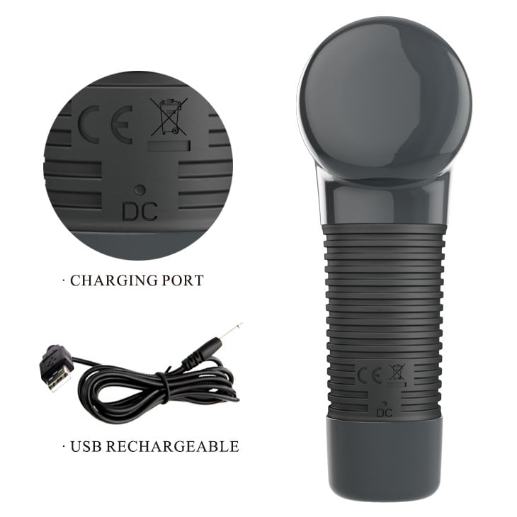 USB Şarjlı Klitoris G Nokta Uyarıcı Klitoral Vajinal Vibratör - Super Power - Görsel 7