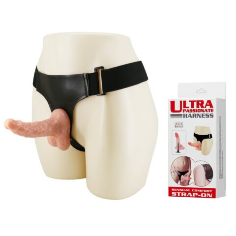 15.7 cm Belden Bağlamalı Gerçekçi Strap-On – Ultra Passionate