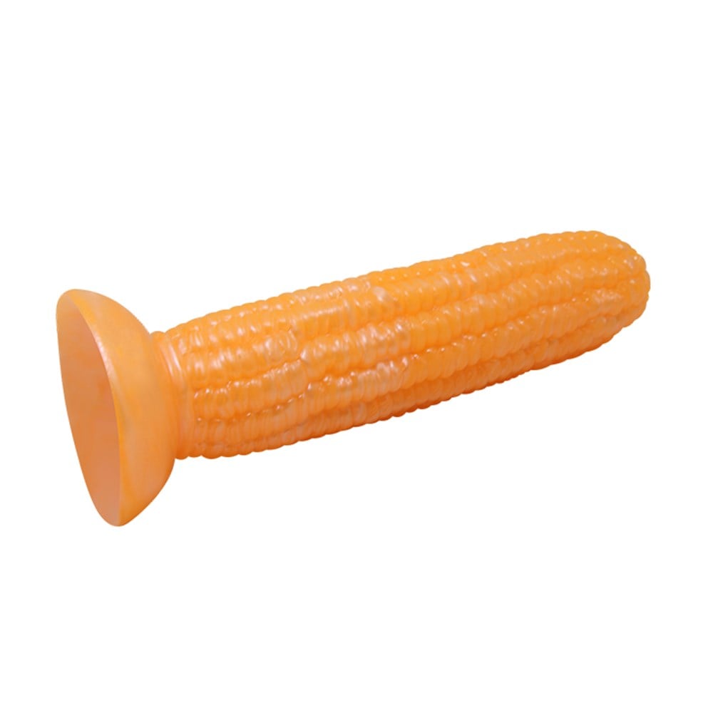 17 cm Vantuzlu Mısır Şeklinde Silikon Anal Plug - Görsel 3