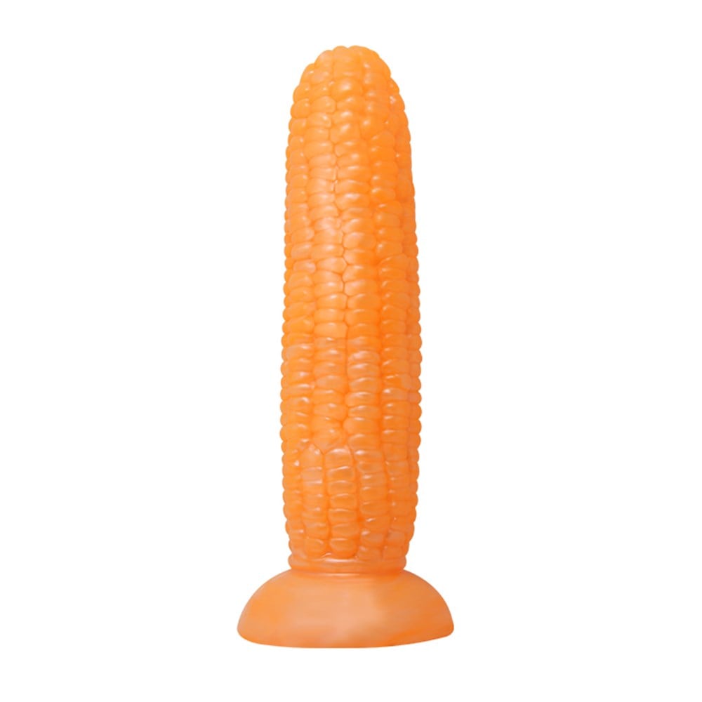 17 cm Vantuzlu Mısır Şeklinde Silikon Anal Plug - Görsel 2
