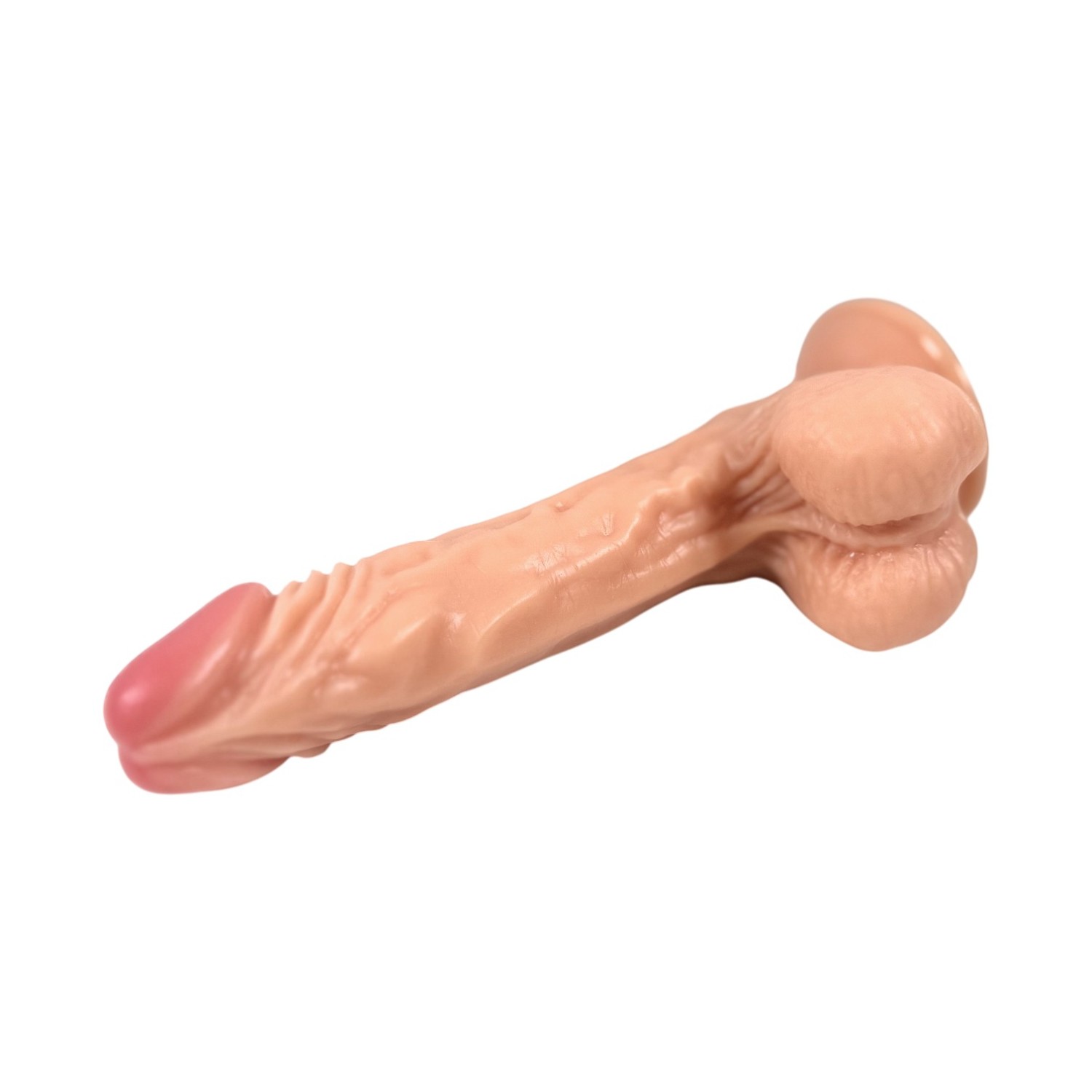 21 cm Realistik Dokulu Ten Rengi Belden Bağlamalı Vantuzlu Dildo Penis – Abner - Görsel 5