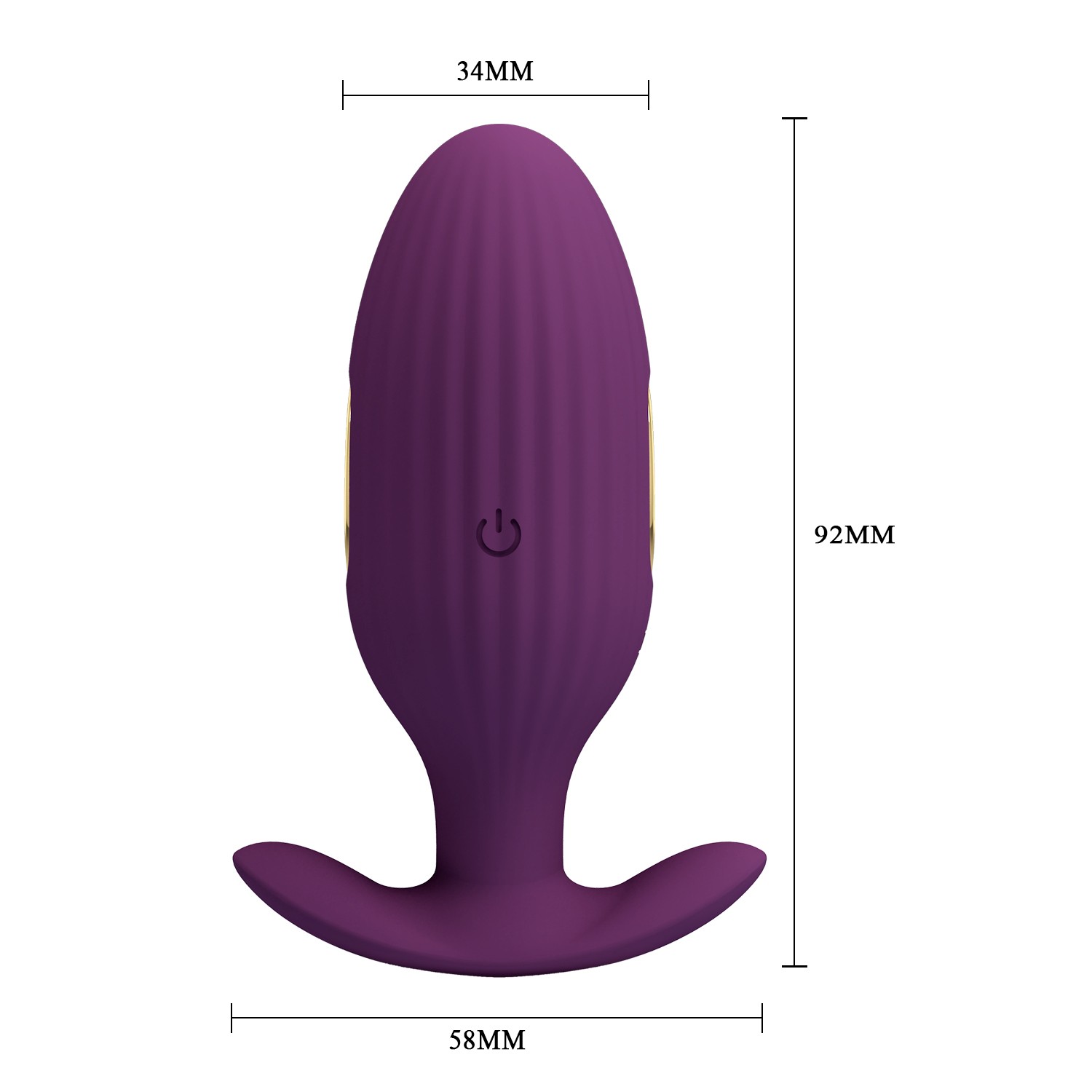 Telefon Kumandalı 12 Titreşim Fonksiyon & 3 Elektro Şoklu Teknolojik Anal Vajinal Vibratör - Görsel 6