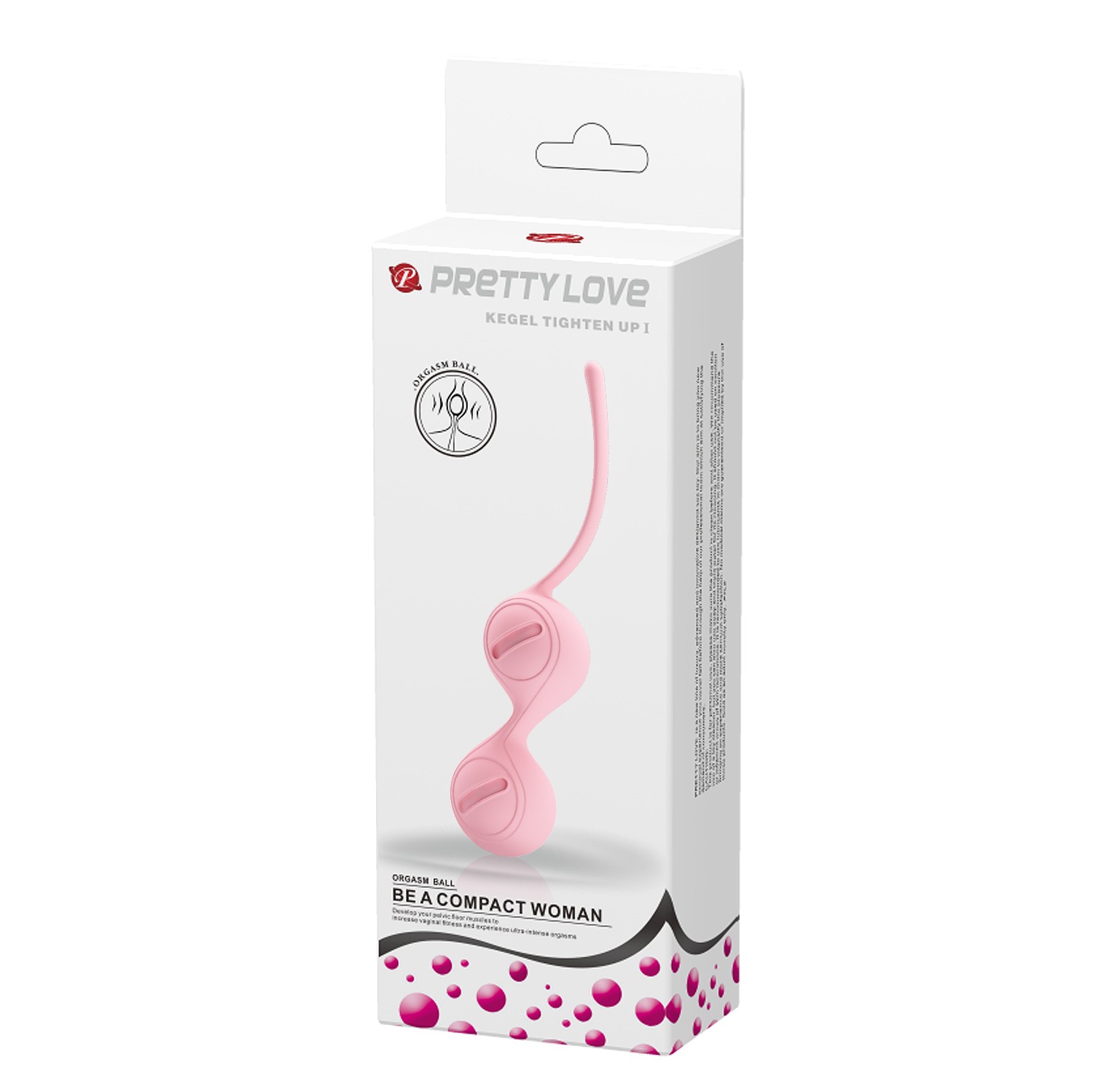 Çift Toplu Silikon Kegel Topu – Tighten Up I (Açık Pembe) - Görsel 6