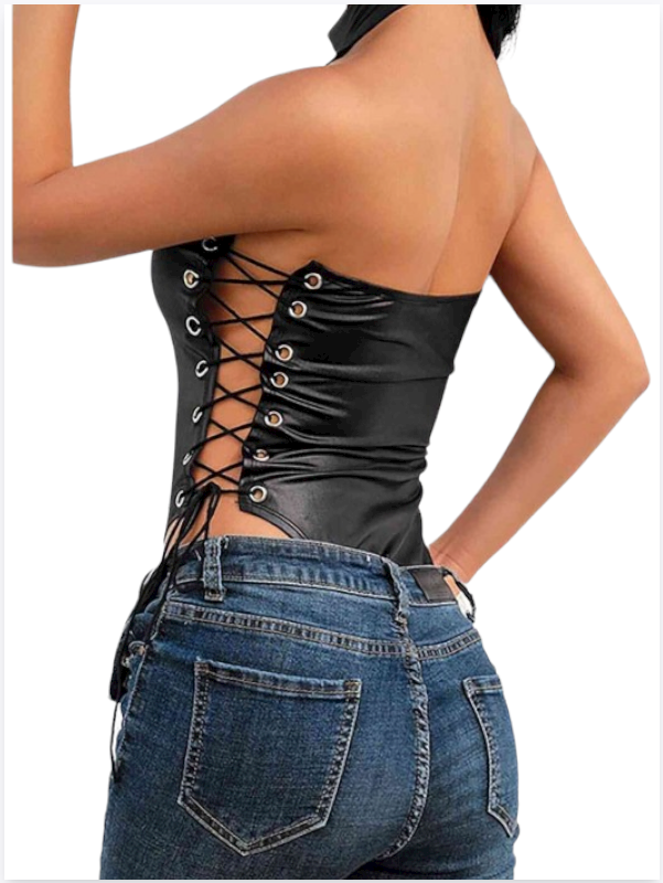 Bouquet Boutique Fantezi Yanları Kuş Gözlü Yandan Bağlamalı Seksi Babydol BQT355426 - Görsel 8
