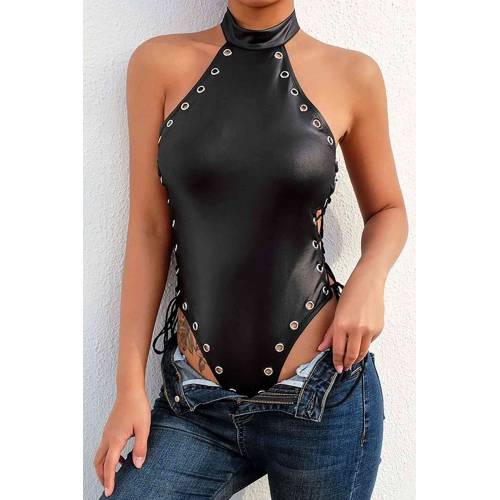 Bouquet Boutique Fantezi Yanları Kuş Gözlü Yandan Bağlamalı Seksi Babydol BQT355426 - Görsel 5