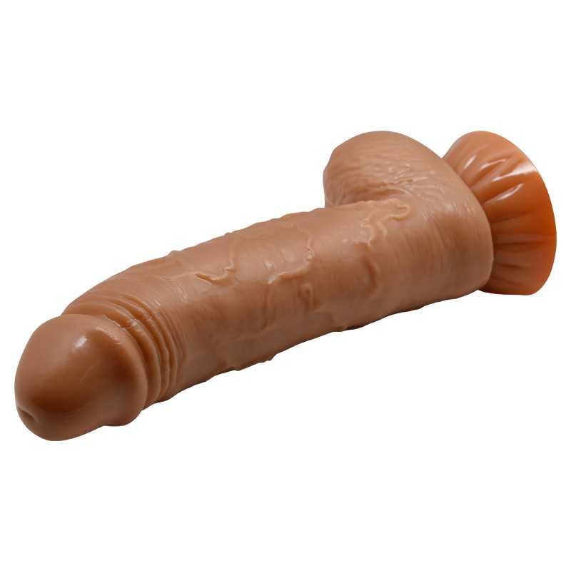 Yeni Nesil Çift Katmanlı 18 cm Realistik Dildo Penis - Görsel 4