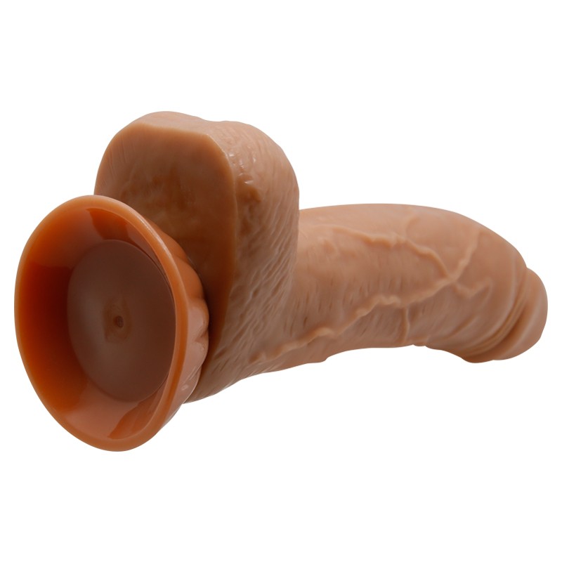 Yeni Nesil Çift Katmanlı 18 cm Realistik Dildo Penis - Görsel 5